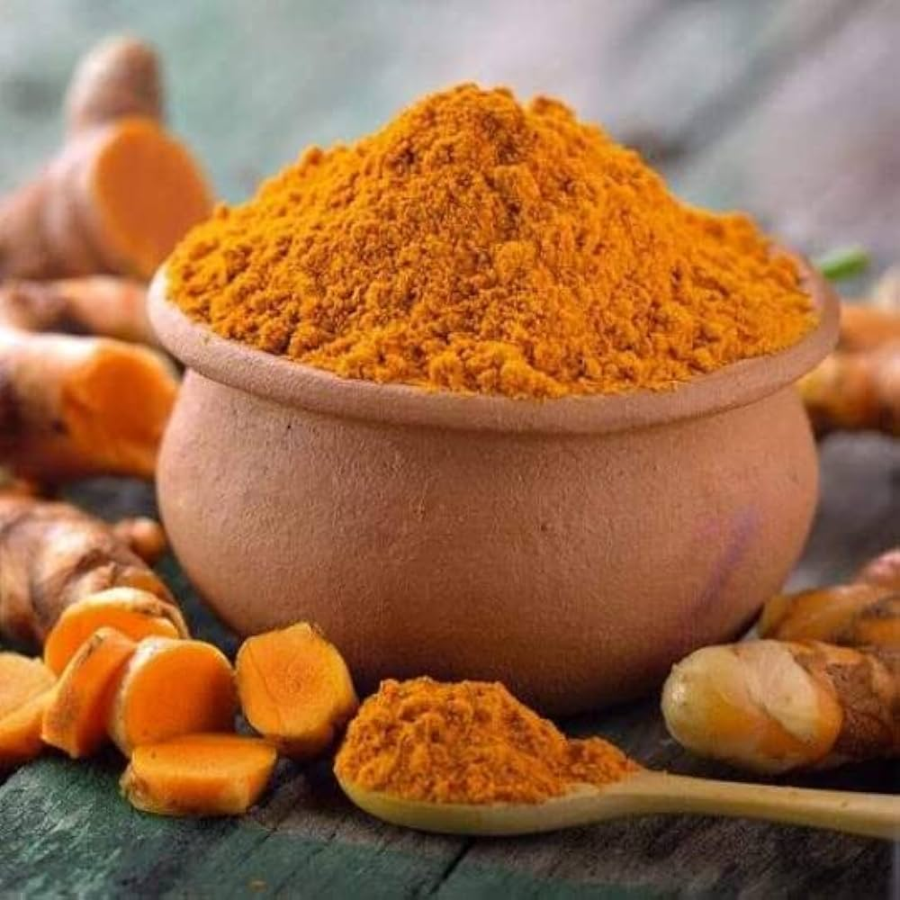 Turmeric, Ginger & Ashwagandha herbs for immunity