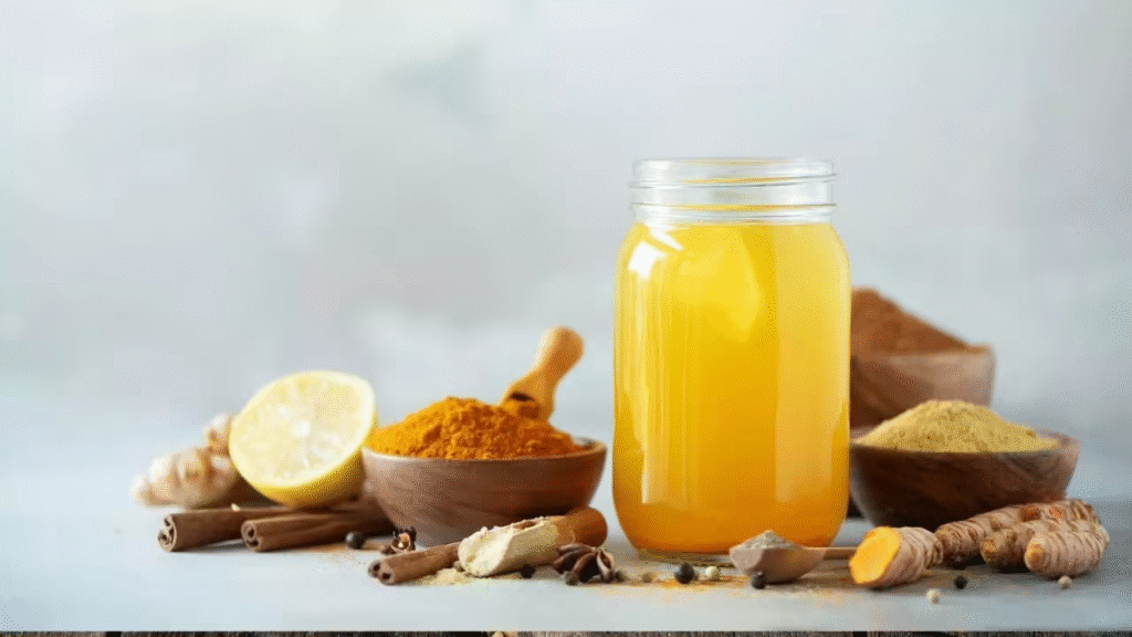 Lemon Turmeric Detox Drink
