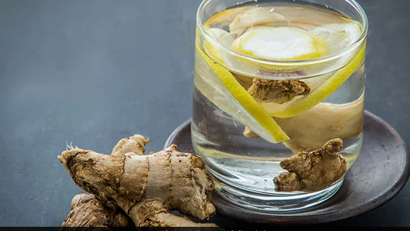 Pink Salt and Ginger Detox Drink