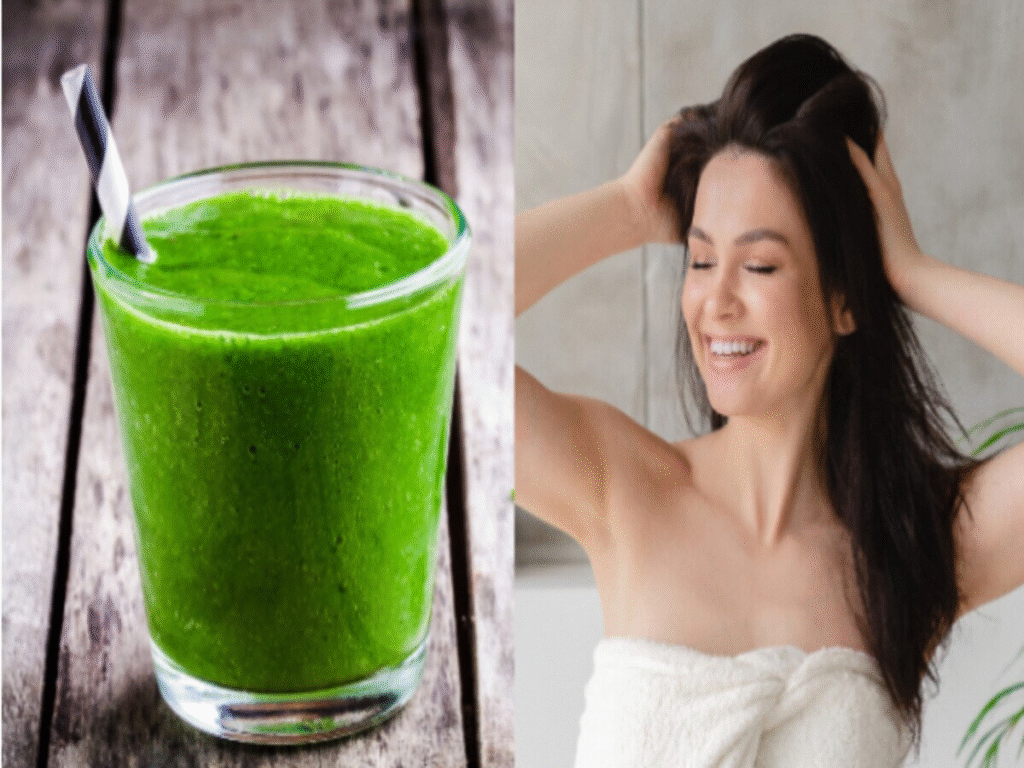 Green Juice for Hair Growth