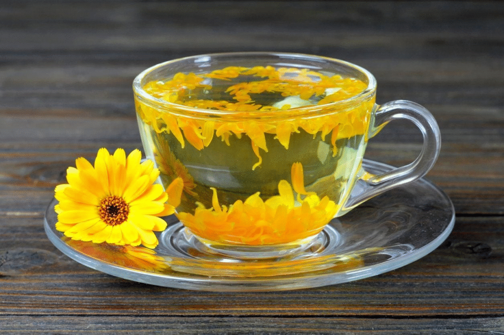 Herbal Tea for Glowing Skin