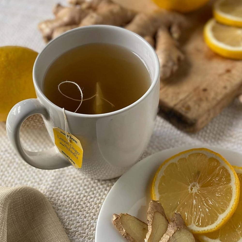 Herbal Tea with Tulsi and Ginger